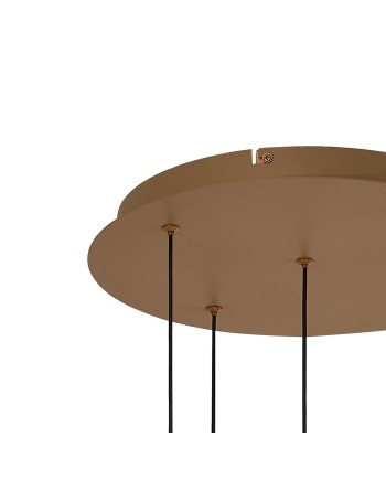 ANDROMEDA * LÁMPARA 5L- BASE REDONDO ORO - 8941(X2)+8938+8939+8940